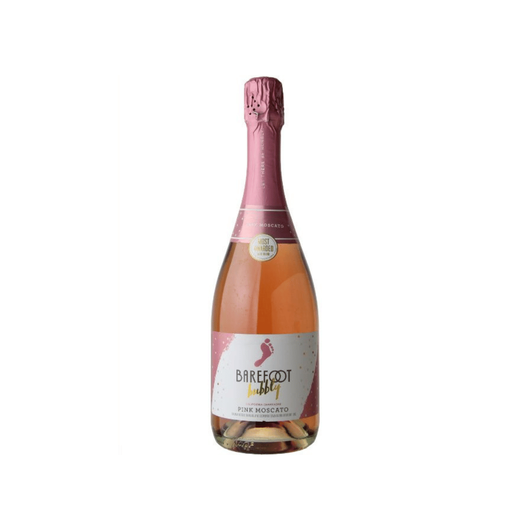 Barefoot Bubbly Pink Moscato 750ml