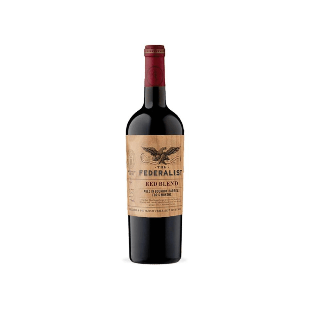 Federalist Red blend Bourbon Barrel