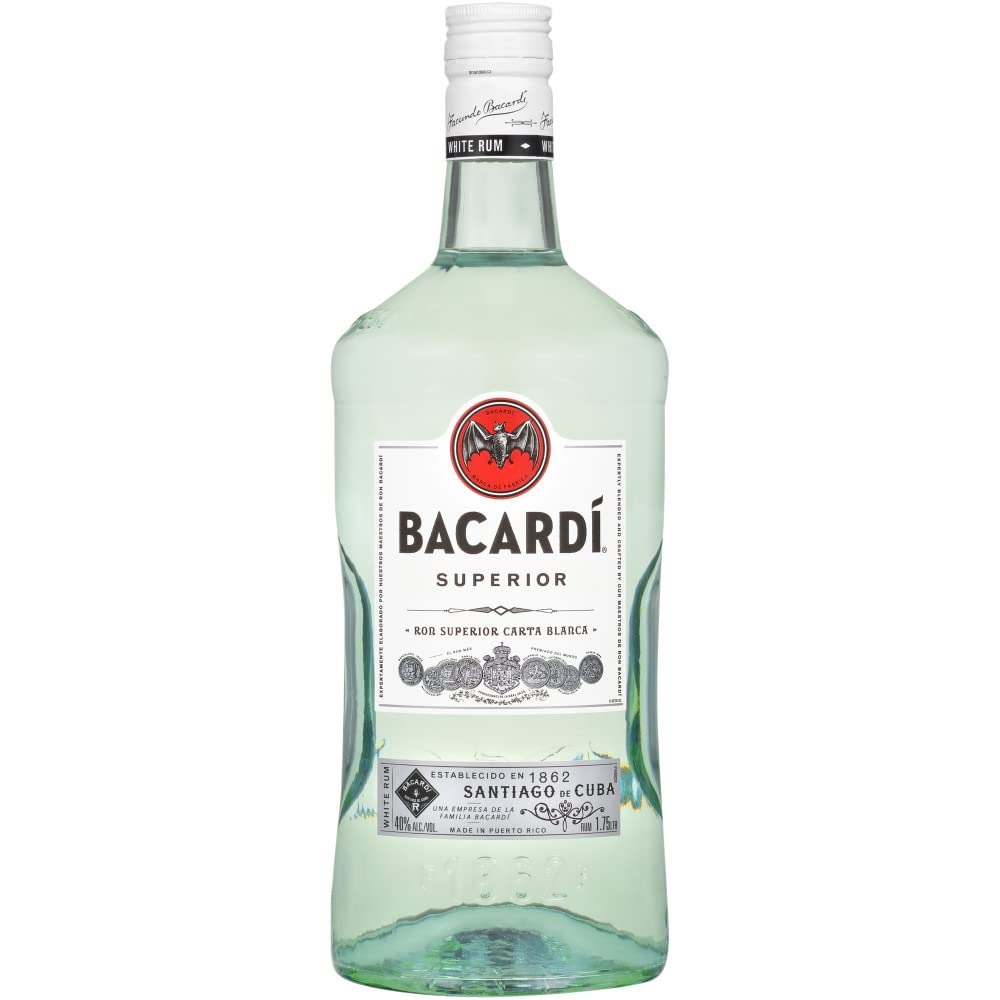 Bacardi Rum Sup White 1.75