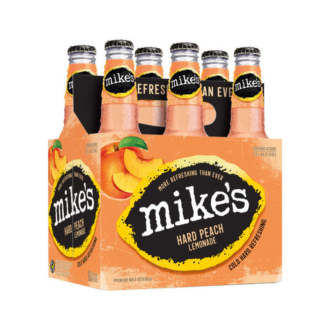 Mikes peach 6pack