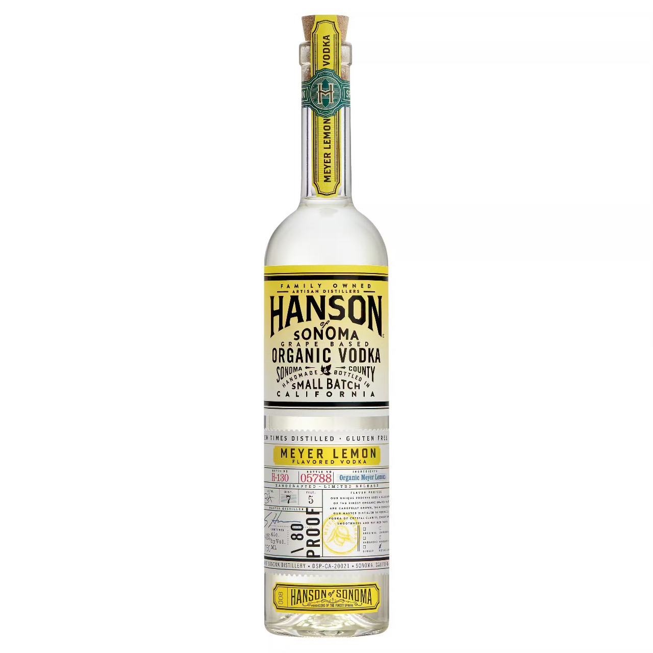 Hanson Organic Lemon Vodka