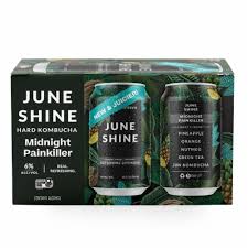 June Shine Hard Kombucha Midnight Painkiller