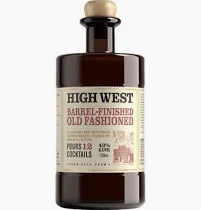 High West Old Fashioned Barrel Finished Cocktail 