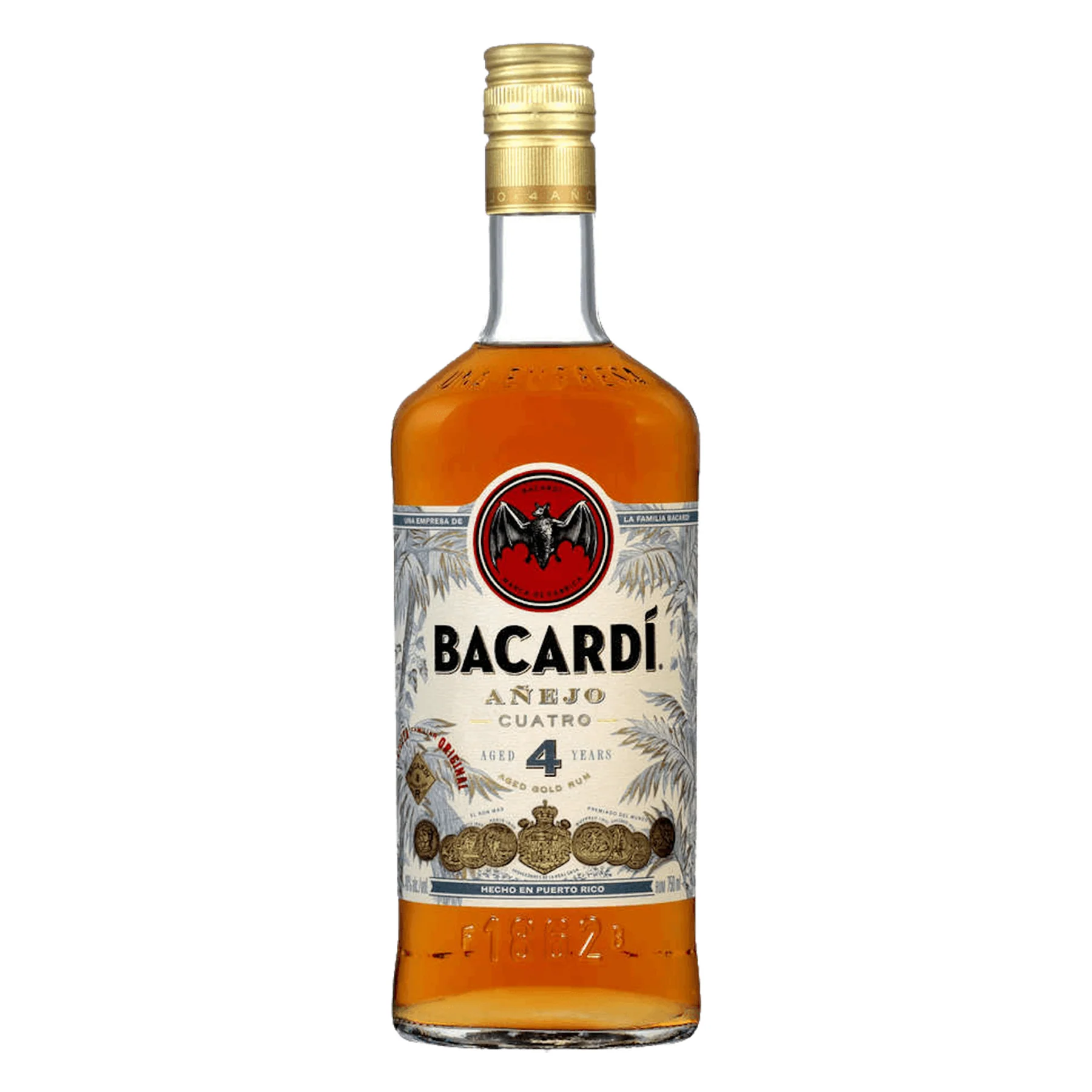 Bacardi Rum Anejo 4Yr 750
