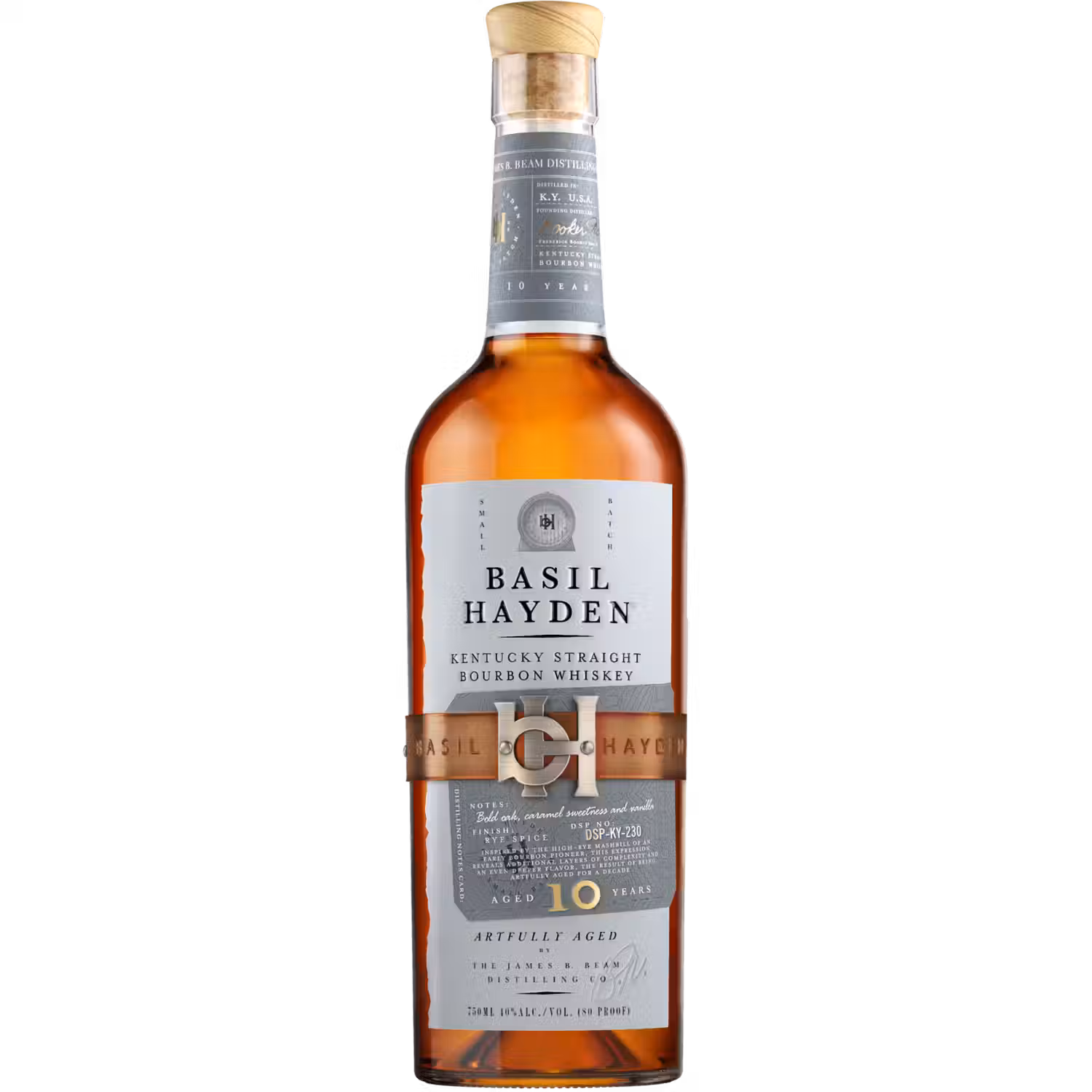 Basil Hayden 10 years Rye whiskey