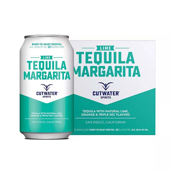 Cutwater Tequila Margarita 4Pack Cn