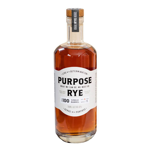 Purpose Single Barrel Rye Whiskey