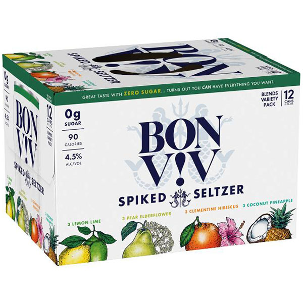 BON & VIV Spiked Seltzer Variety 12 Pck